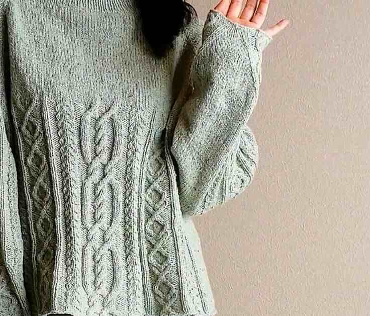 24款女生冬季棒针毛衣，款款时尚又流行，快来织一件吧