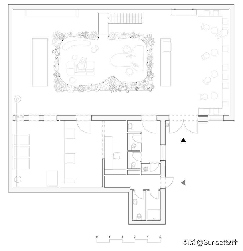 空间透明模块|模块化的咖啡空间