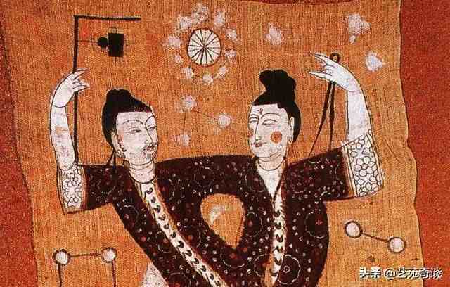伏羲女娲交尾图|在很多古画中，伏羲和女娲兄妹竟在交尾