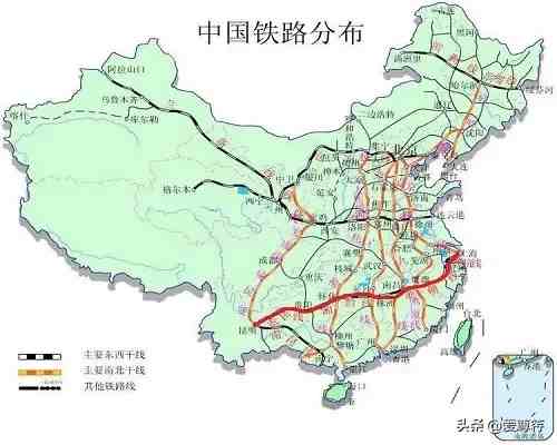 中国铁路线|中国十大主要铁路干线介绍