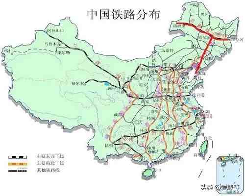 中国铁路线|中国十大主要铁路干线介绍