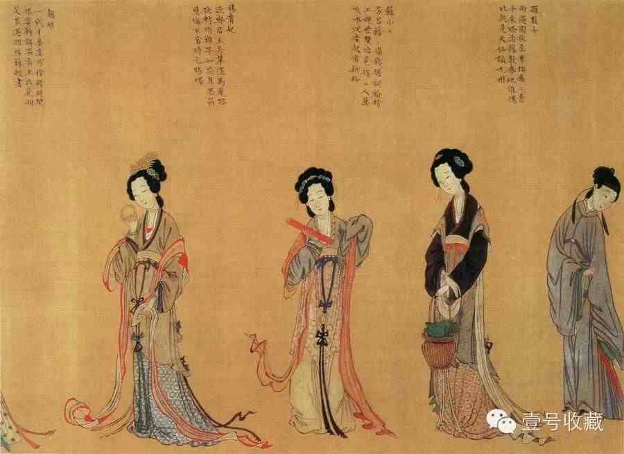 中国古代美女图|中国古代仕女图赏析