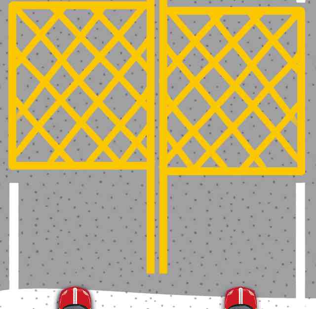 交通图解|20种道路交通标志线图解