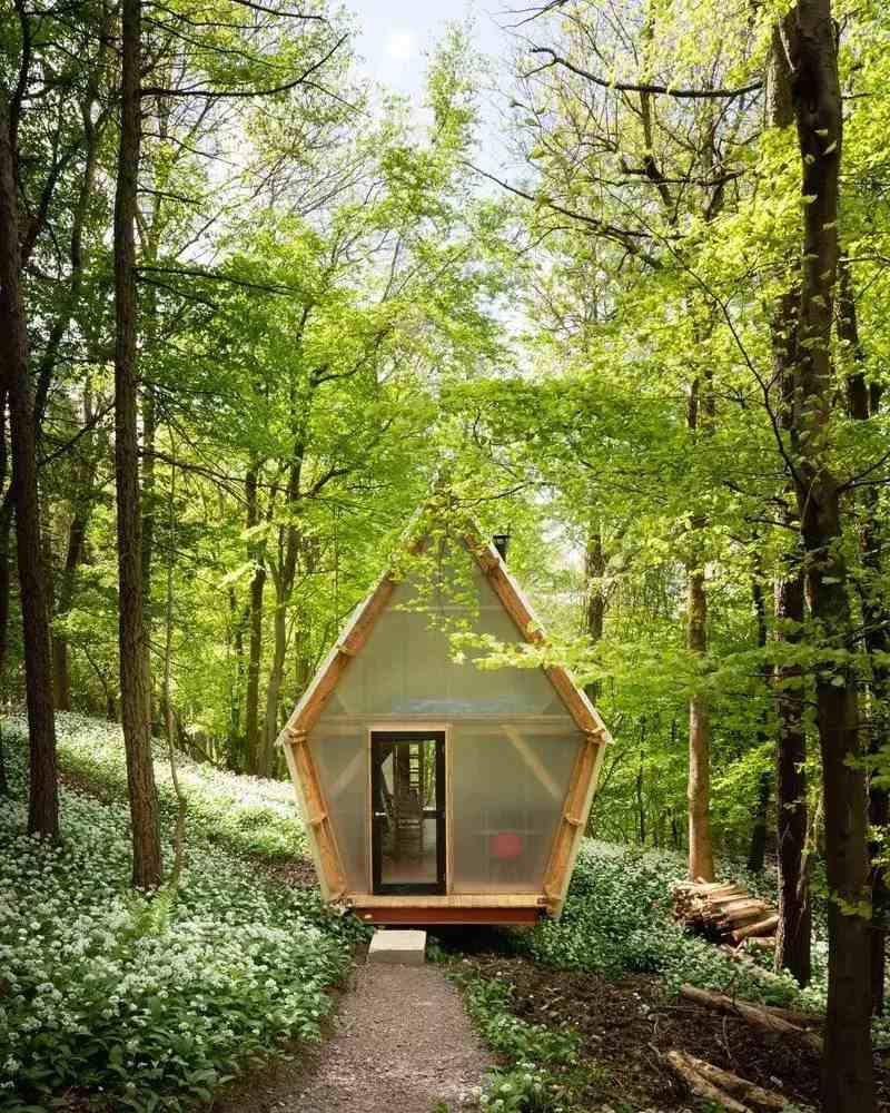 建筑师打造的炫酷的可移动小屋