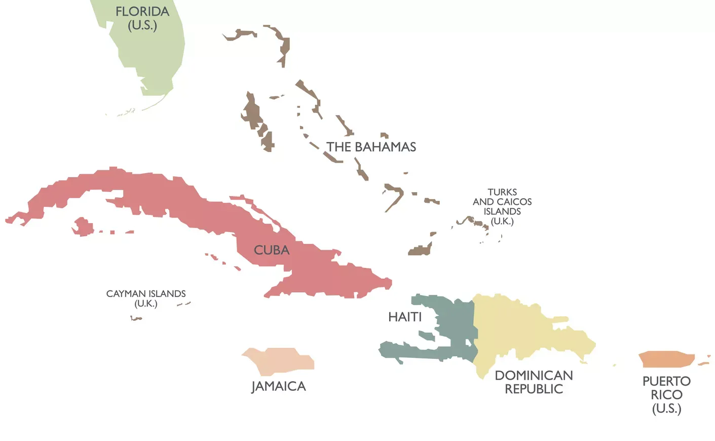 拉丁美洲可不是南美洲，来看看拉丁美洲到底包括哪些地方