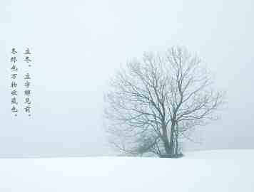 十首“立冬”的古诗，您最喜欢哪一首？