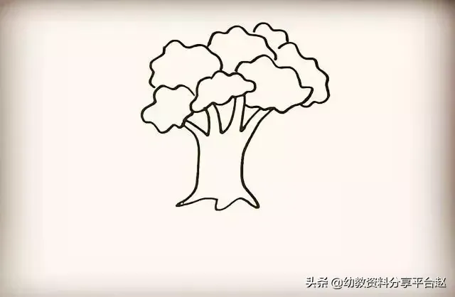 植树节的画|植树节的树简笔画要怎么画