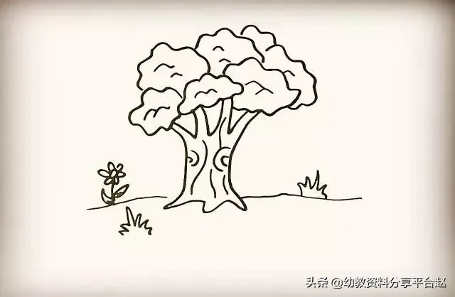 植树节的画|植树节的树简笔画要怎么画