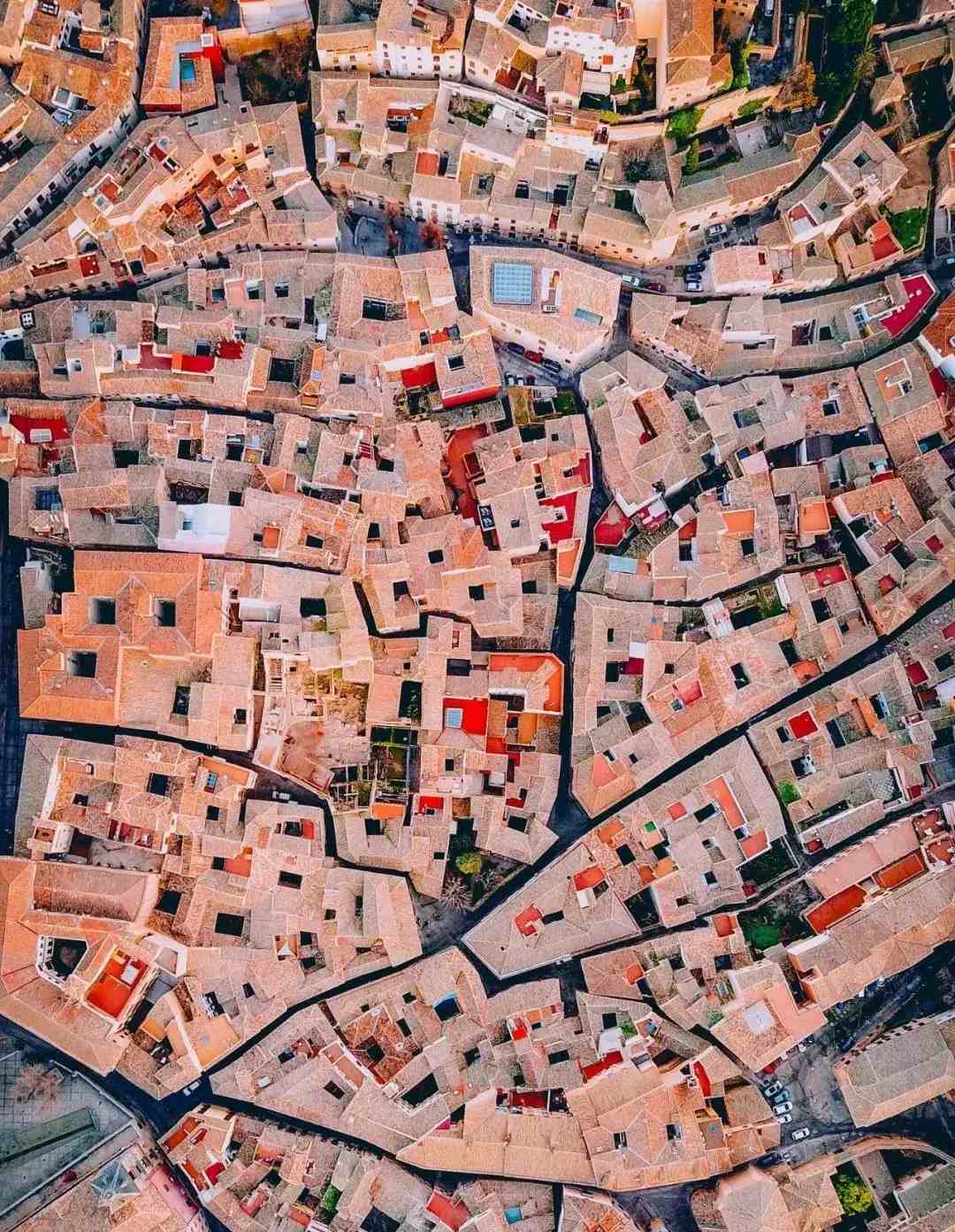 巴塞罗那城市肌理图片