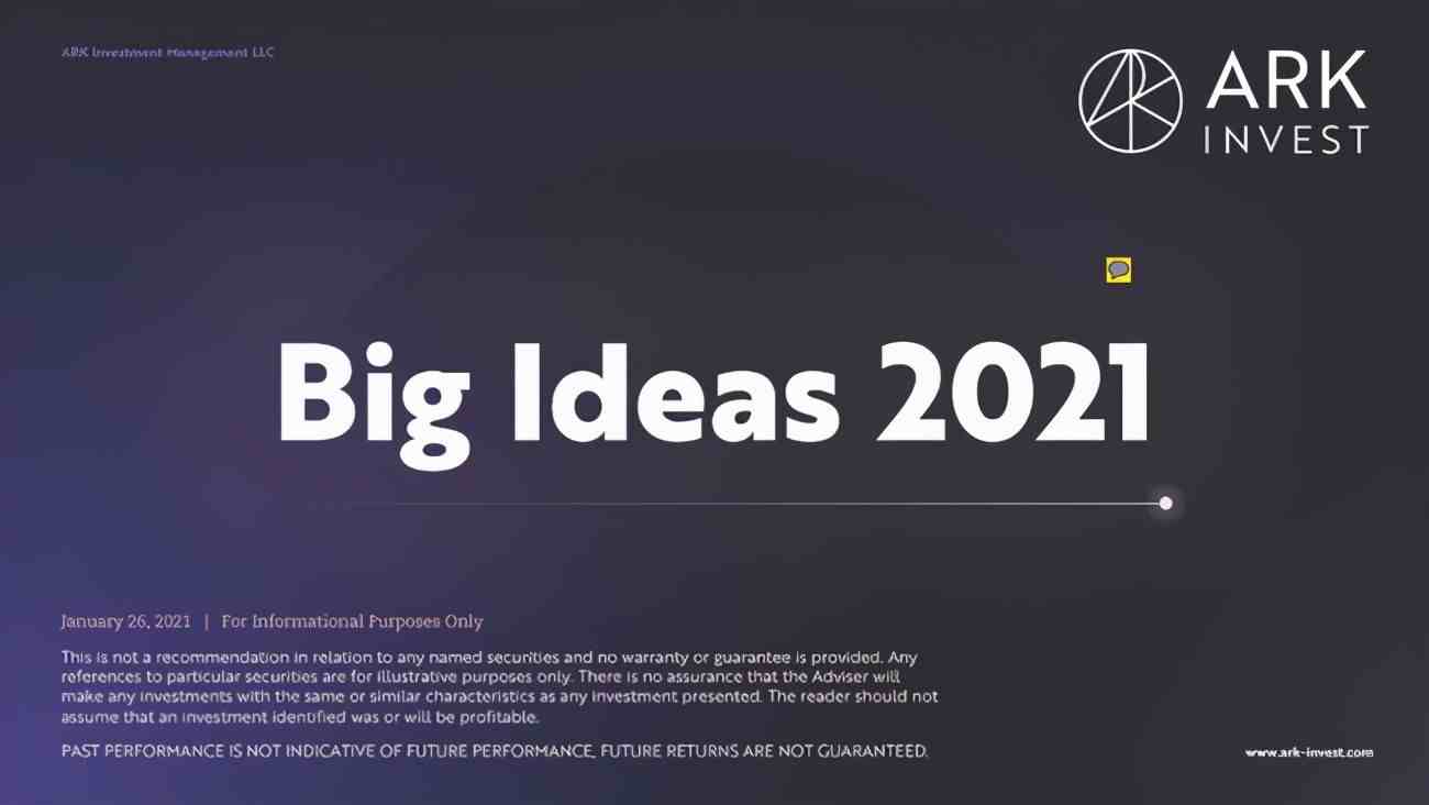 改变世界的15个颠覆性创新，ARK发布2021年度大创意报告