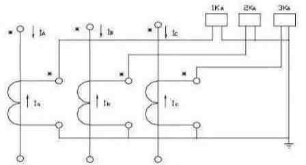 电流互感器接线图|电流互感器的几种接线方法