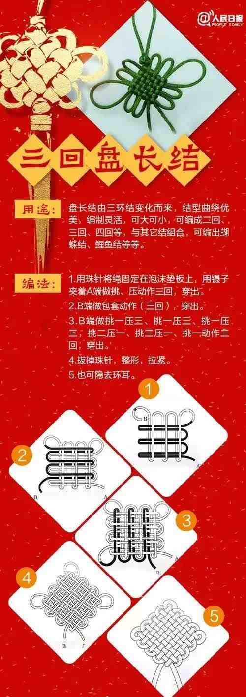 编中国结|编中国结的编法图解