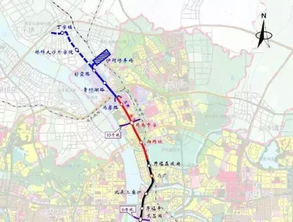 长沙地铁规划图|长沙14条地铁最新建设