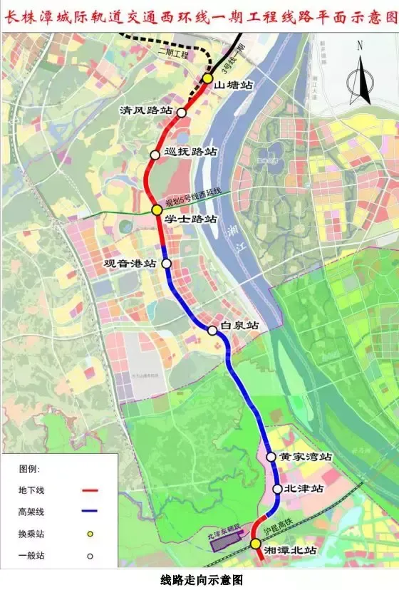 长沙地铁规划图|长沙14条地铁最新建设