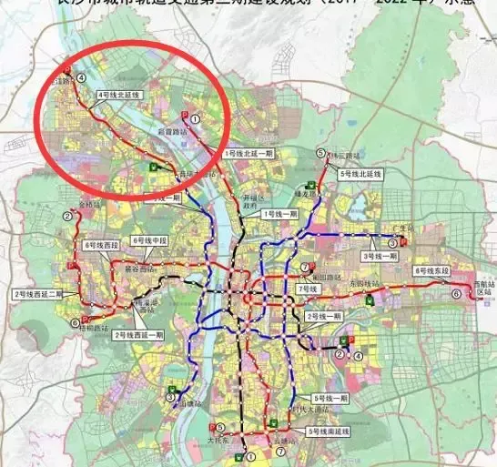 长沙地铁规划图|长沙14条地铁最新建设