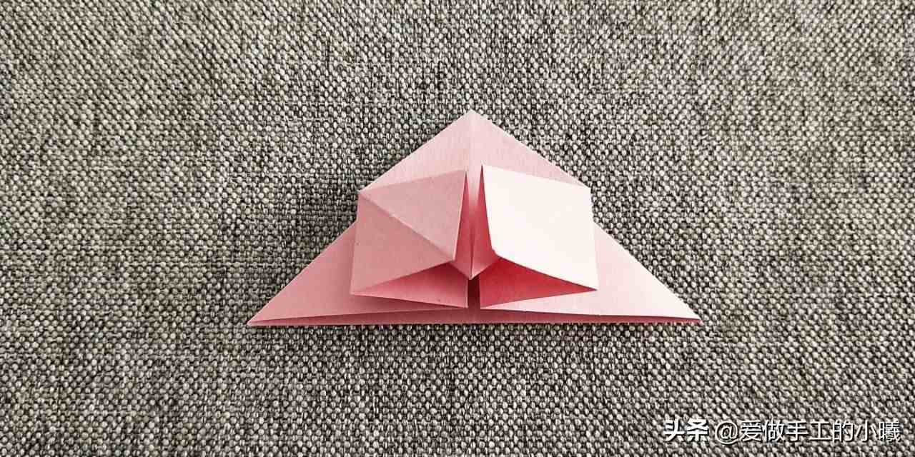 简单玫瑰花的折法|最简单的玫瑰花折纸教程