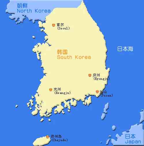 韩国相当于中国哪个省的面积？