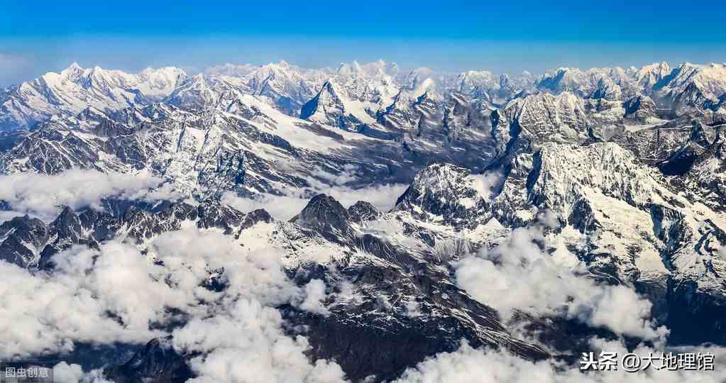 山脉地图|一张地图，看中国的主要山脉分布