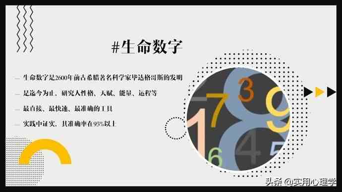 生命数字|用心理学的“生命数字”解读你所迷茫的一切