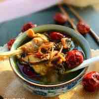 茶树菇炖鸡汤的做法|茶树菇鸡汤的做法步骤