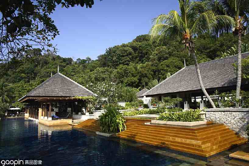 "秘境酒店"绿中海，野生雨林掩映中的海岛天堂