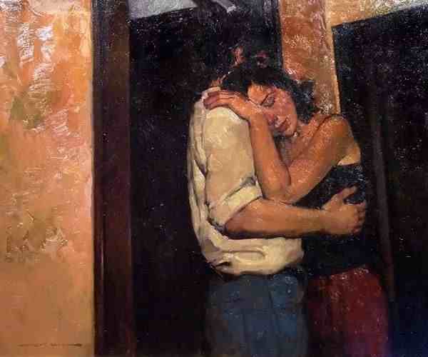 油画里的爱情：有你在身边的每一天，都是浪漫的情人节