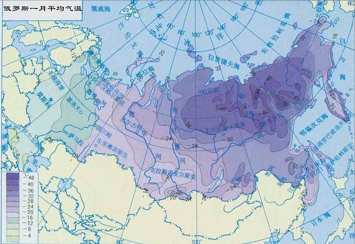 世界上面积最大的国家俄罗斯，依然有它的地理与气候困境