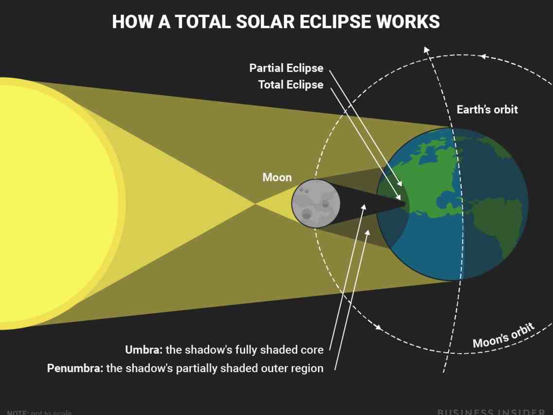 日食是怎么形成的|是什么产生了日全食？