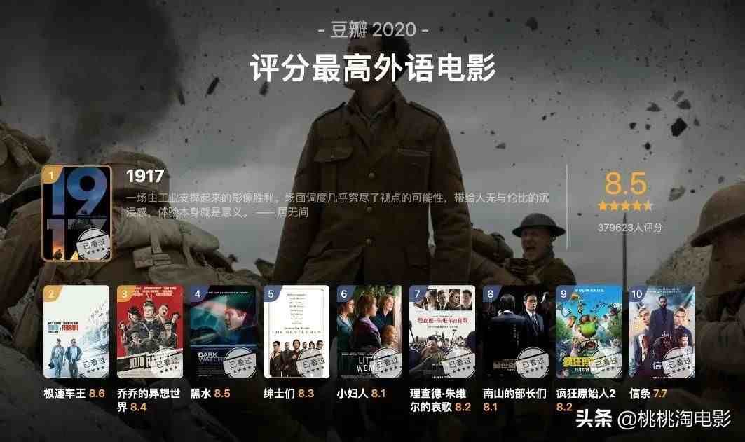 最近有什么好看的电影或电视剧|2020年的那些好剧和好电影