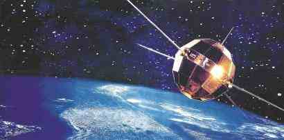 百年瞬间丨中国第一颗人造地球卫星“东方红一号”