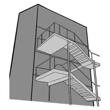 疏散楼梯的形式有哪几种 疏散楼梯类型介绍