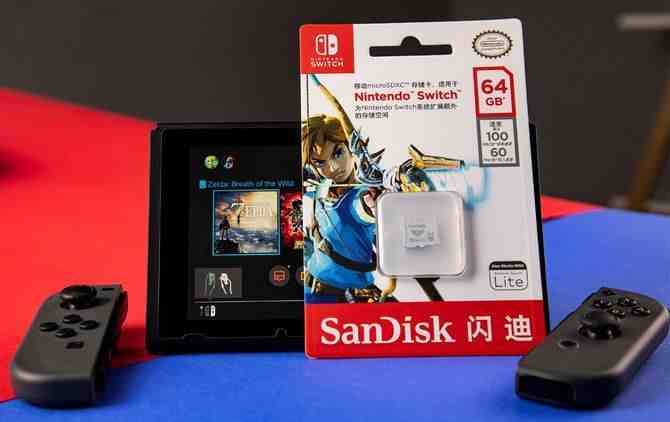 רΪSwitch SanDiskȫTF洢