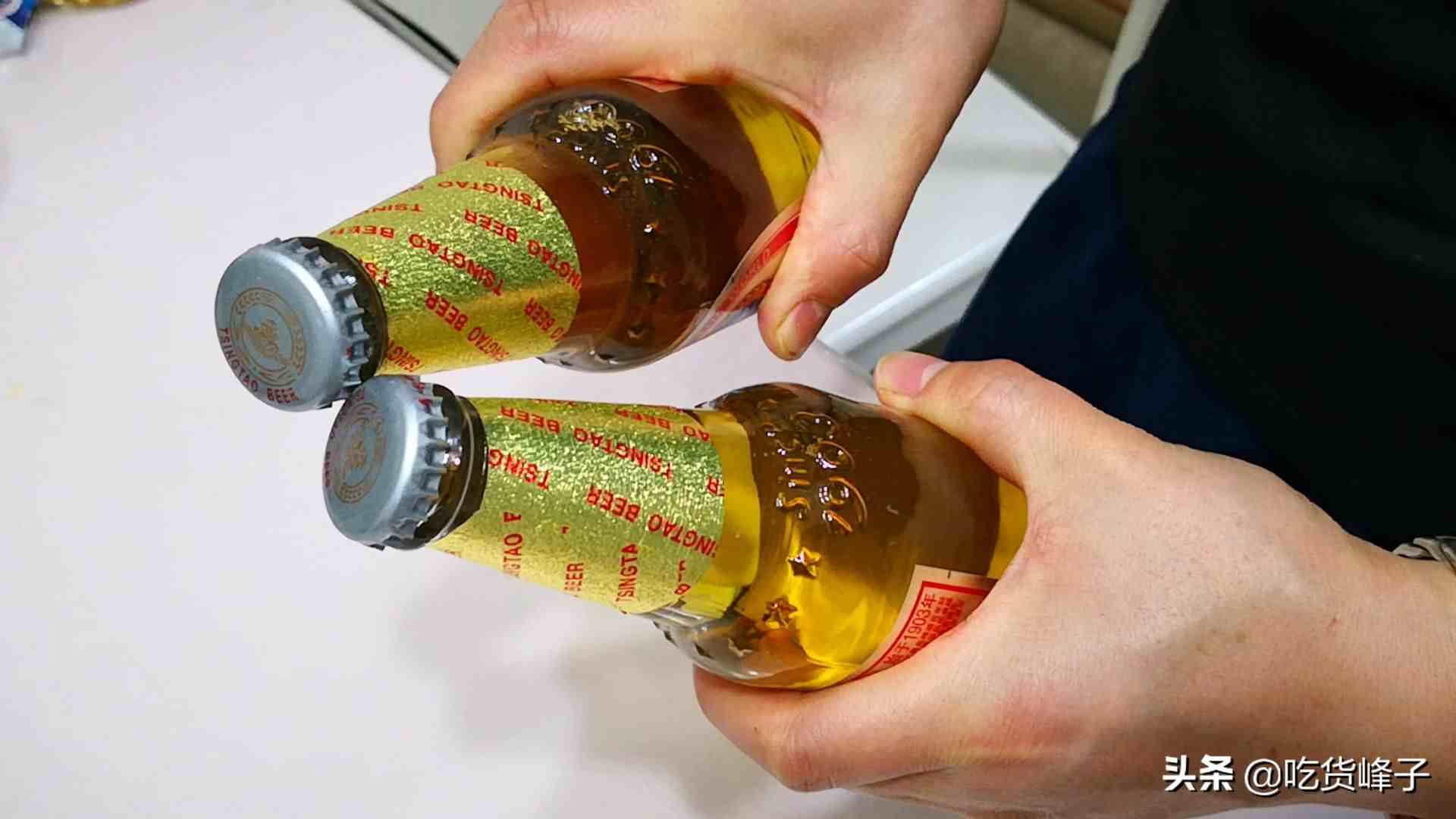 开啤酒瓶|没启瓶器能打开啤酒瓶吗？