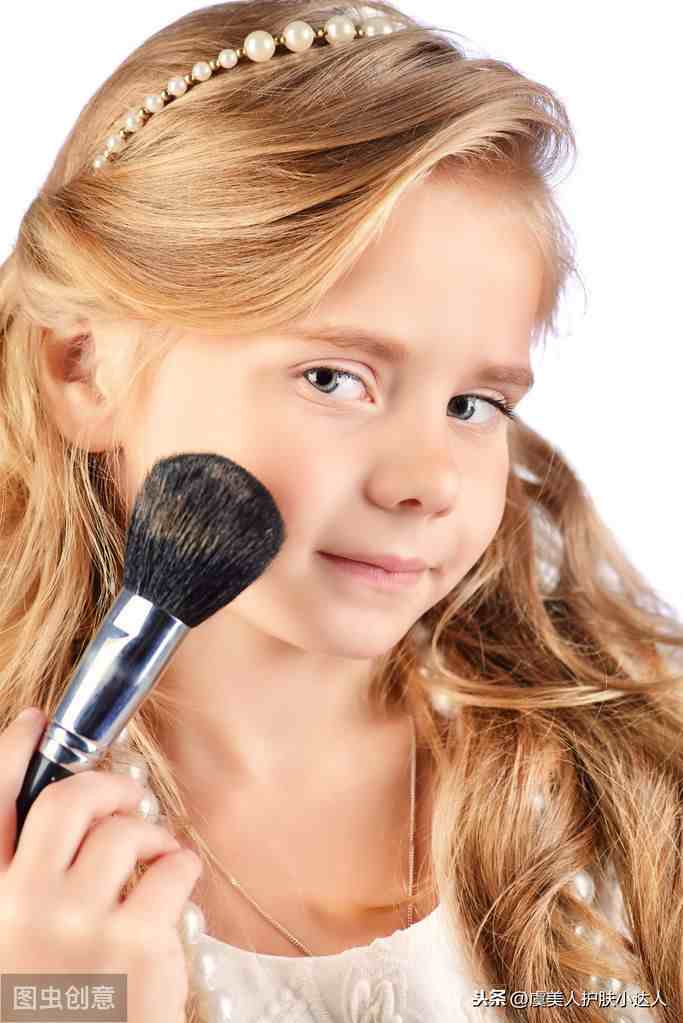 儿童淡妆化妆步骤