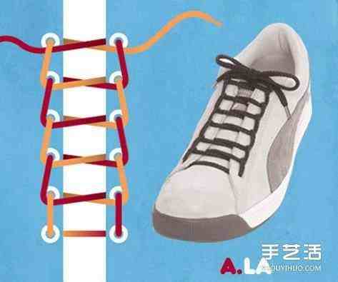 系鞋带的方法图解|最流行的系鞋带方法图解