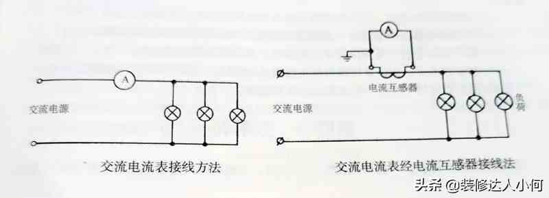 干电工，一定要熟练掌握这些仪表（六）：电流表的接线方法