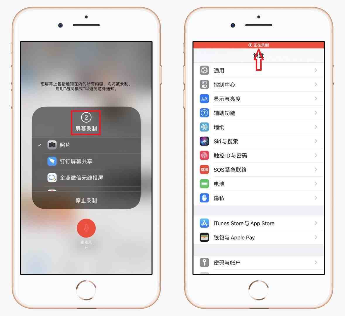 苹果手机怎么录屏|苹果手机自带录屏功能