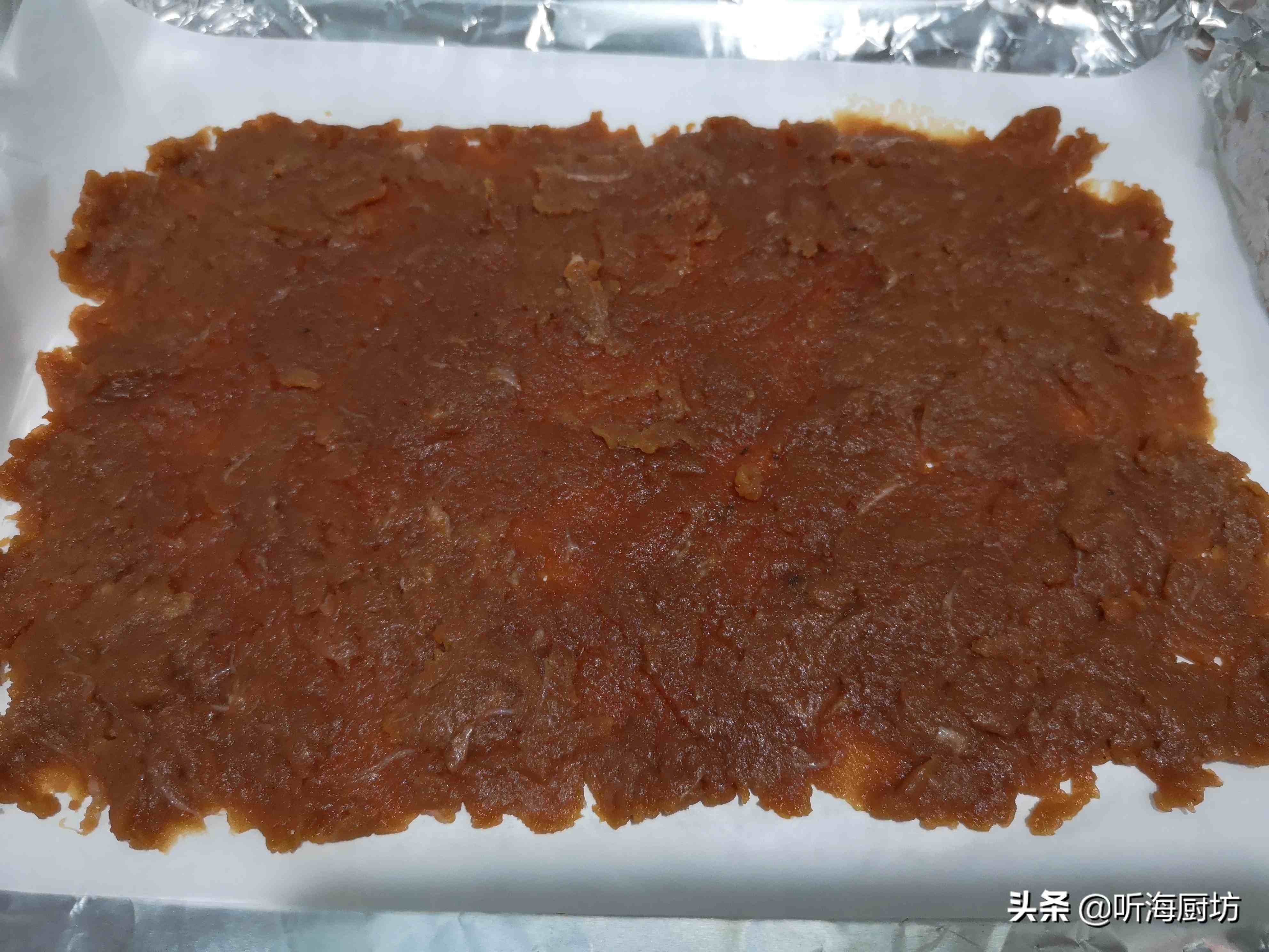 自己在家就能做猪肉脯，只需1种食材，鲜嫩多汁，好吃到灵魂打颤