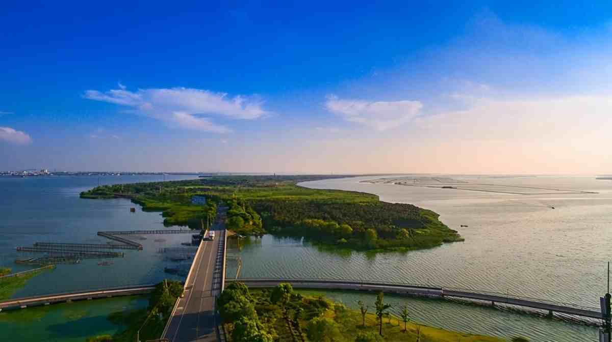 苏州“阳澄湖”火了，被美国客人赞扬：中国旅游资源丰富