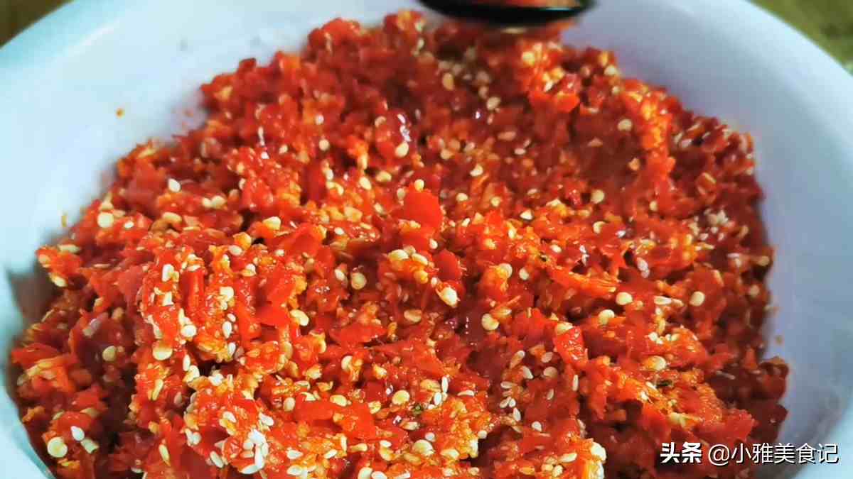 50年祖传辣椒酱做法，无任何添加剂，做法简单家常，放1年不会坏