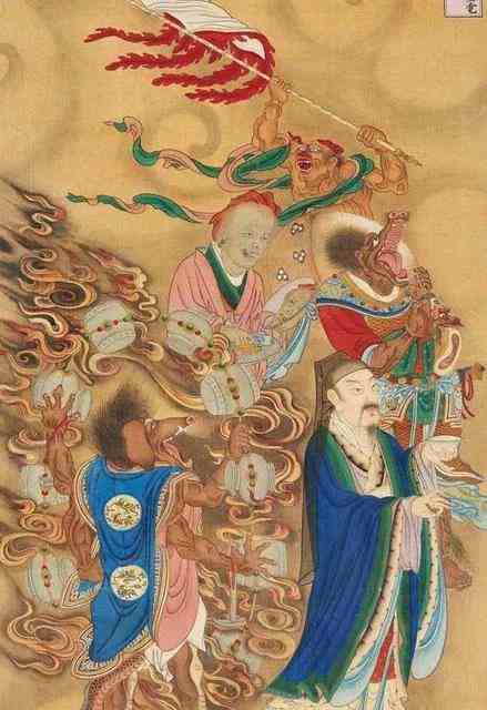 中国神话中的风神图片