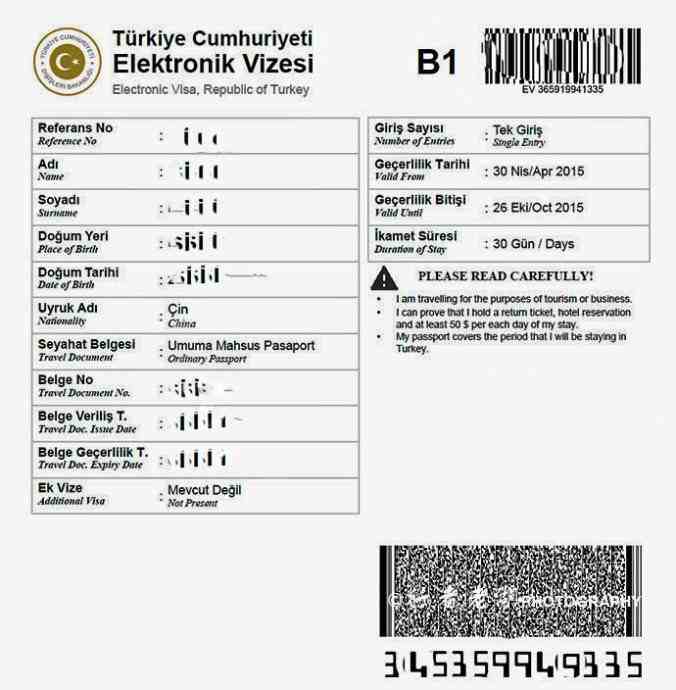 土耳其最新签证攻略 几分钟搞定电子签证