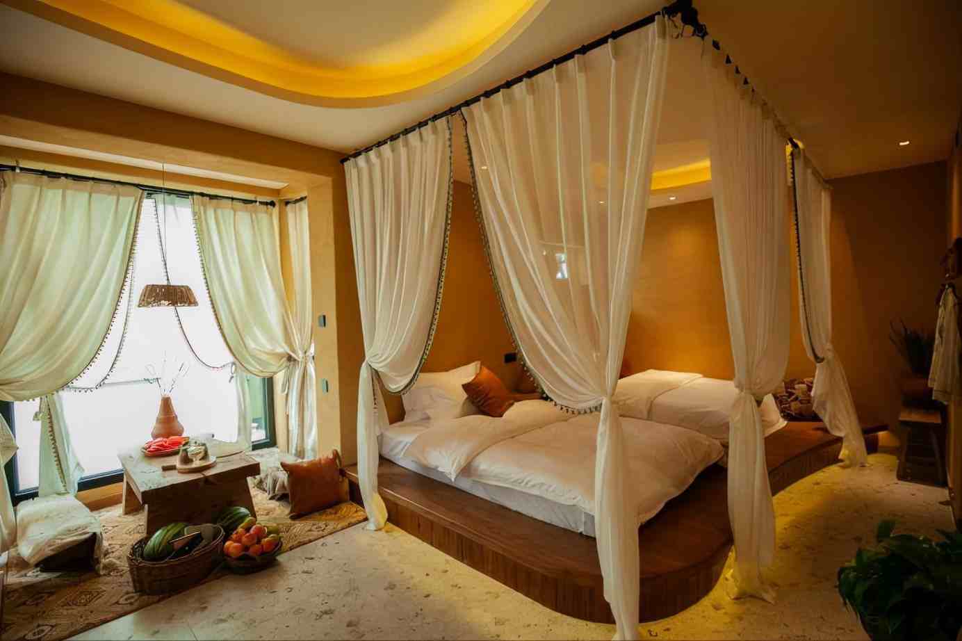 新疆八卦城的惬意旅馆，可以欣赏浩瀚的星空，远行休酣的绝佳选择