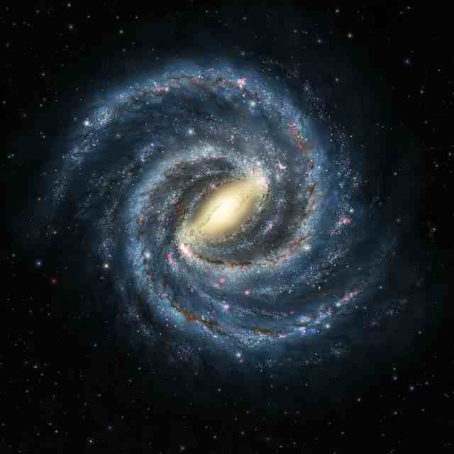 银河系中心，看完银河系中心
