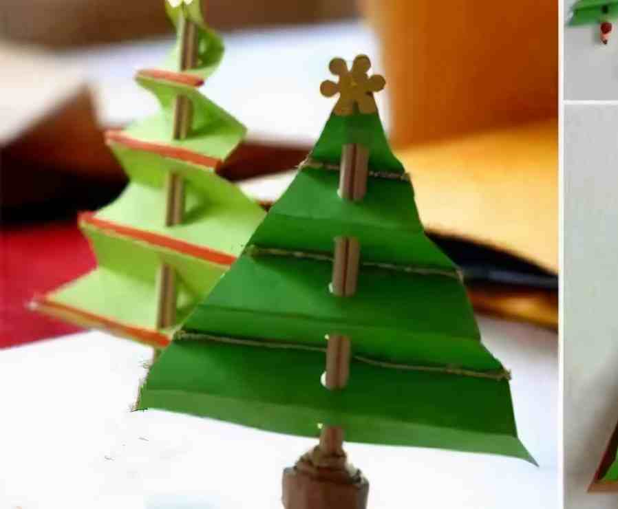圣诞树手工制作方法;关于 7款圣诞树手工制作