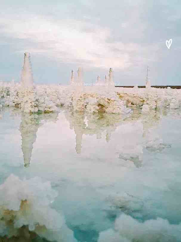 中国最大的盐湖——察尔汗盐湖
