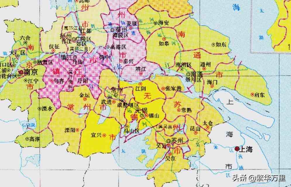 江苏省的区划调整，13个地级市之一，常州市为何只有1个县？
