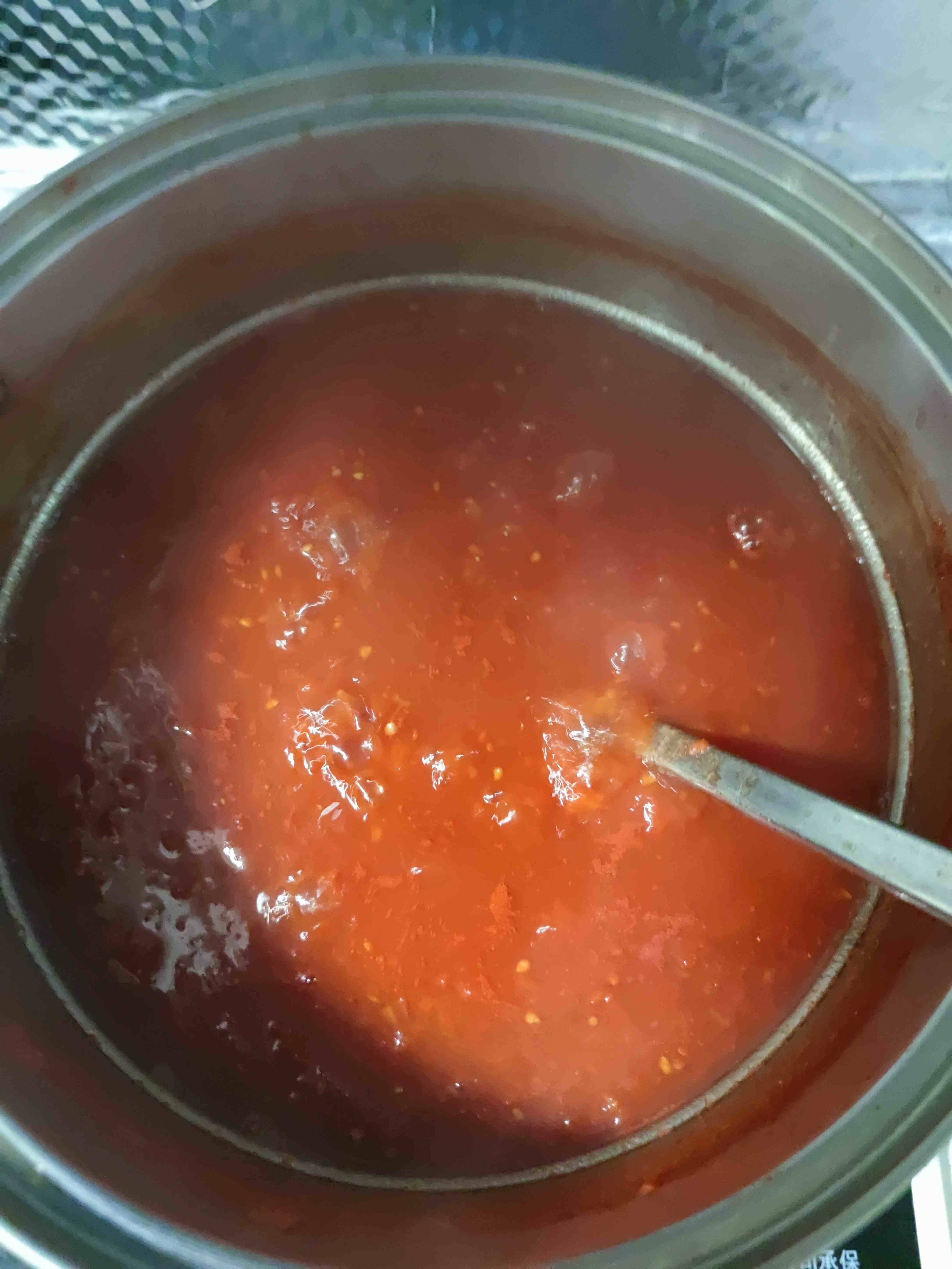 番茄酱做法（自己制作西红柿酱）