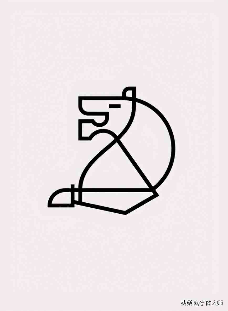 11款线形动物logo设计作品!巧妙有趣