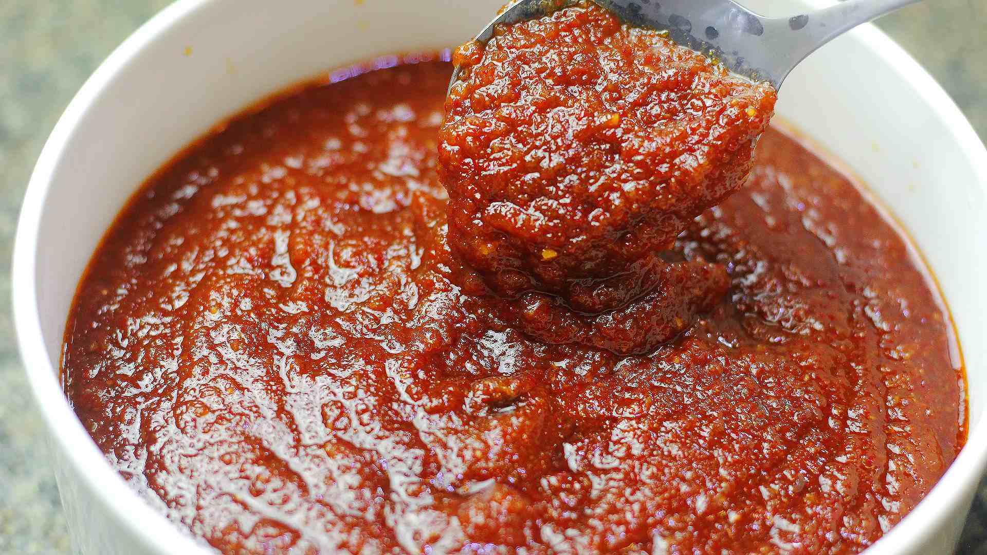 秘制韩式辣酱的配方，几十年来一直这样做，吃一次就爱上了
